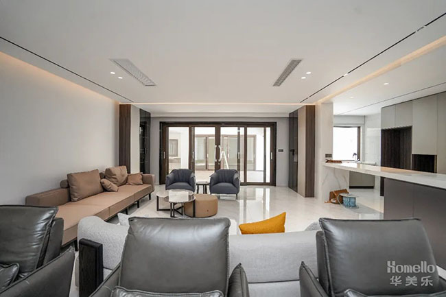 474㎡簡約風(fēng)無主燈設(shè)計(jì)，舒適度拉滿的復(fù)式別墅，打開安逸生活的新方式